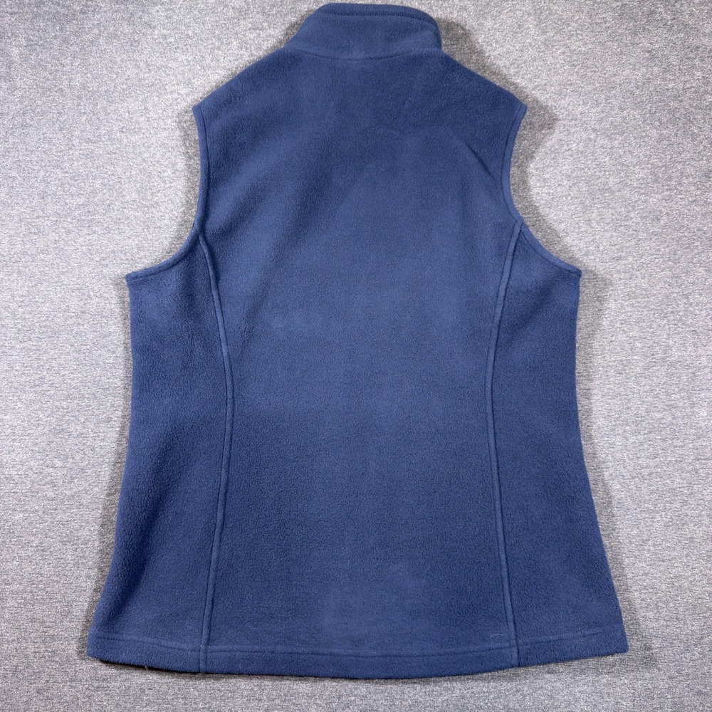 Patagonia Synchilla Vest Womens Medium Navy Blue Fleece Full Zip Sleeveless - Picture 3 of 8